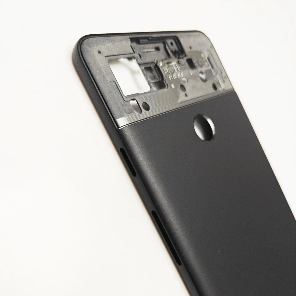 알루미늄 후면 커버 후면 배터리 문짝 교체 하우징, Google Pixel 2 XL, 픽셀 XL2 커버 케이스, 로트당 10 개