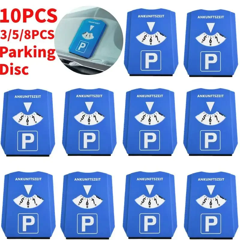 Car Parking Disc Return Time Note Auto Parking Timer Sign Snow Remover Timer Clock Windshield Ice Scraper Shovel windshield shovel snow shovel snow ice scraper 10-1pcs