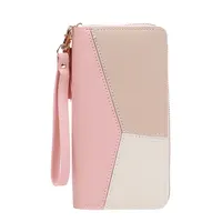 Mode Zipper Portefeuilles Femmes Long Sacs À Main Porte Monnaie Cartes Titulaire PU En Cuir Billfold Portefeuille 6