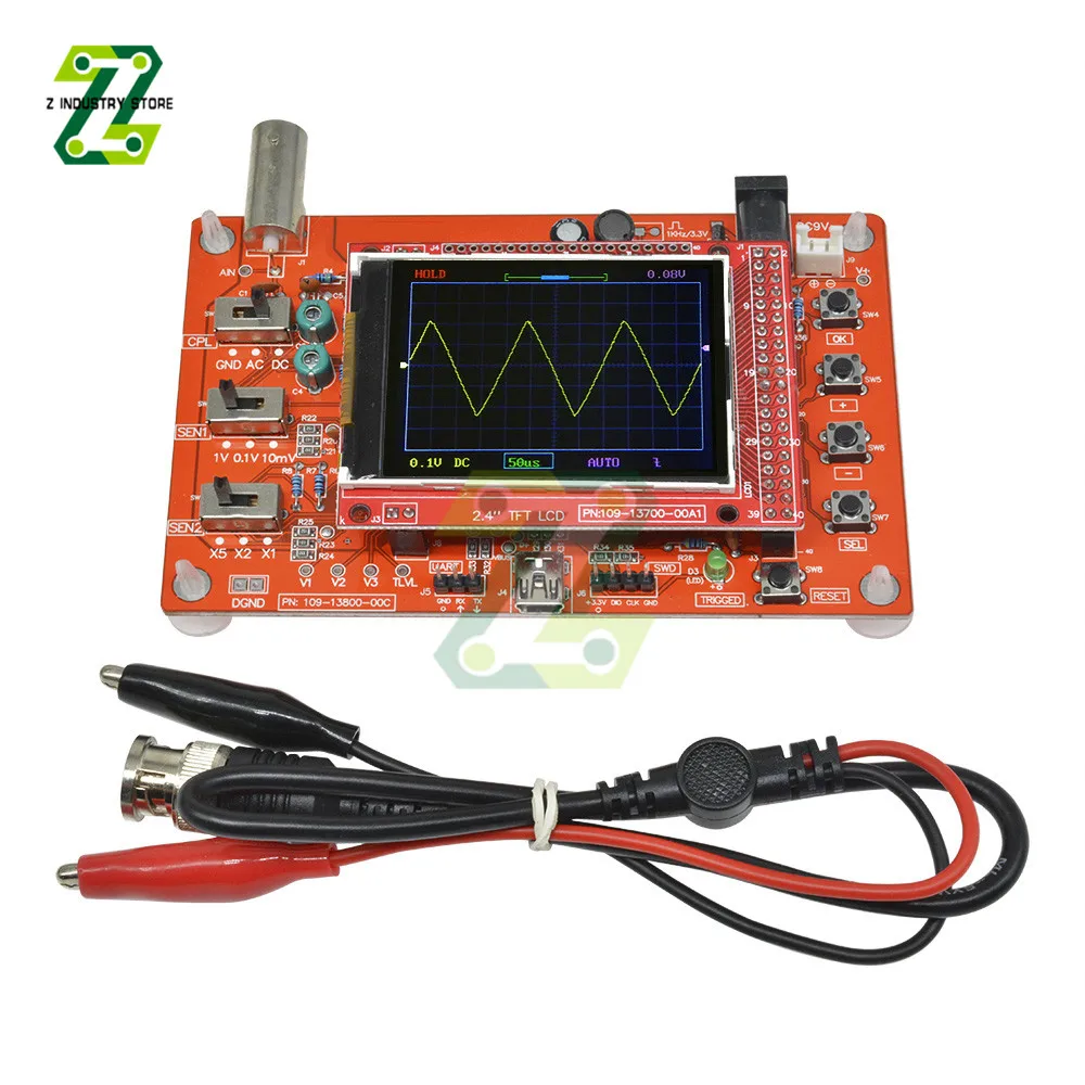 Dso138 Oscilloscope Fully Assembled Diy Oscilloscope Electronics Kit
