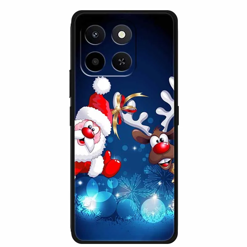 Festive Soft TPU Silicone Christmas Phone Case – Lovely Design