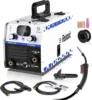 145Amp MIG Welder,110V Flux Core Welder Flux MIG/Lift TIG/Stick 3 in 1 Large LED Digital Display Welding Machine 6