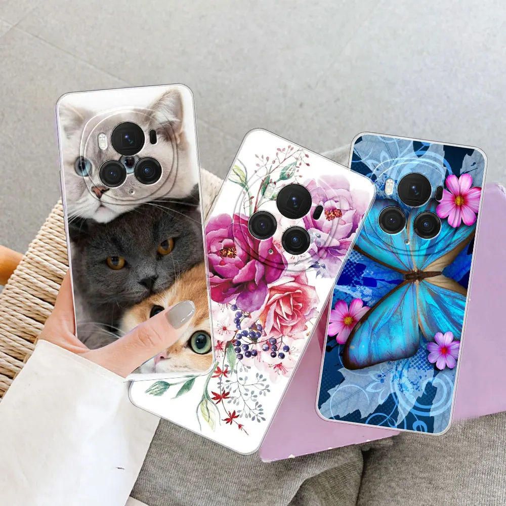 Clear Soft Silicone Fashion Phone Case - Protective Back Cover