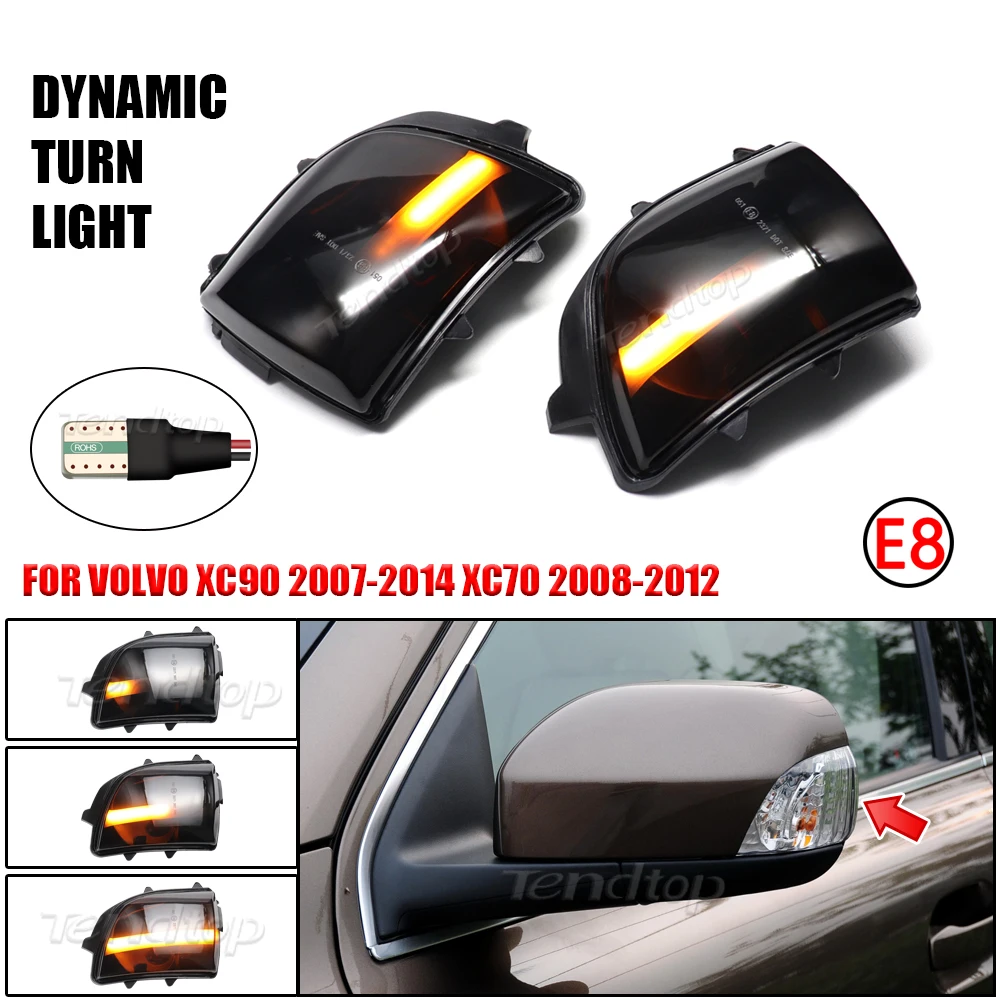 Sequential Turn Signal Lights For VOLVO XC70 XC90 2007 2008 2009 2010