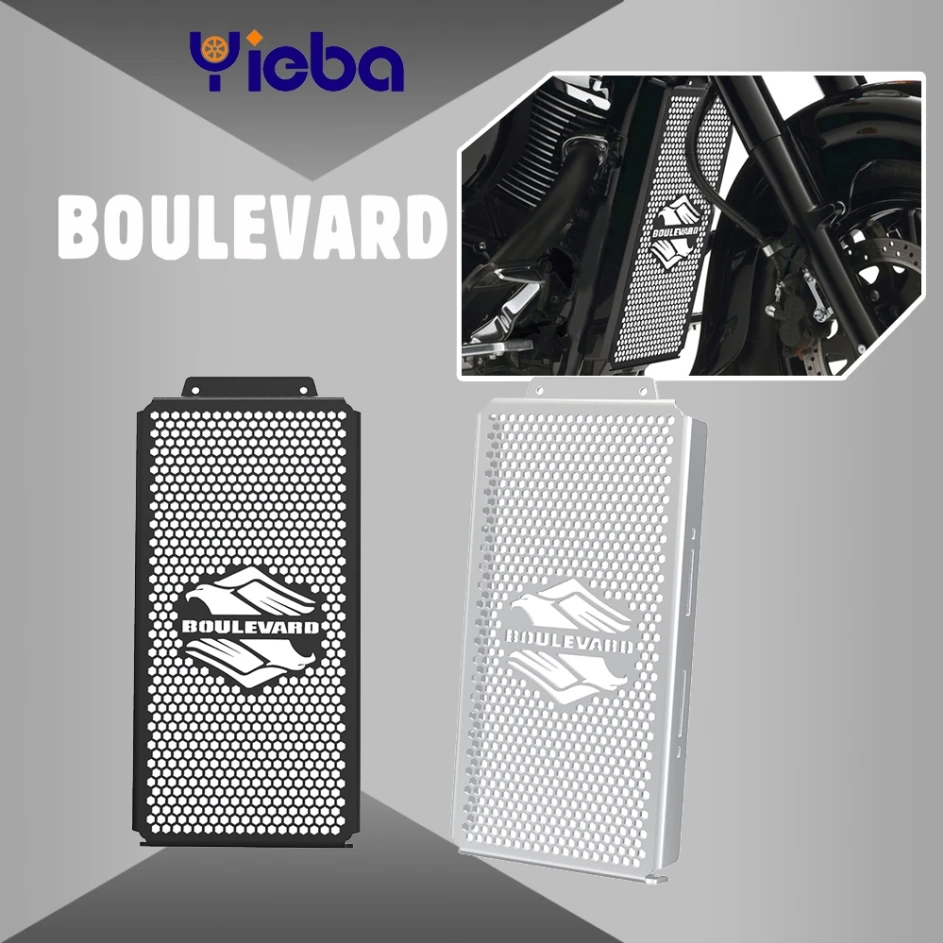 

Radiator Grill Guard Protector Cover FOR Suzuki Boulevard C50/M50 2005-2022 21 VL800 INTRUDER C800 VZ800 BOULEVARD M50 2024 2023