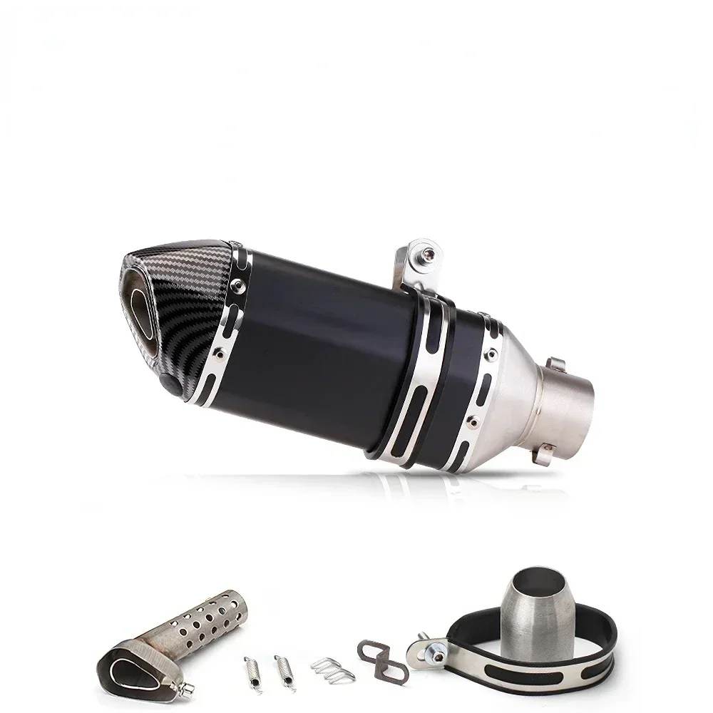 Motorcycle Exhaust Muffler 51mm for Motocross Z400 250 R15 R3 Pit bike Scooter