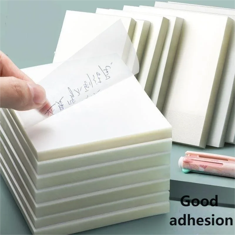 2Pcs Transparent Convenience Sticker Perspective Creative N Times Apply Fluorescent Film Without Covering transparent sticker label sticker