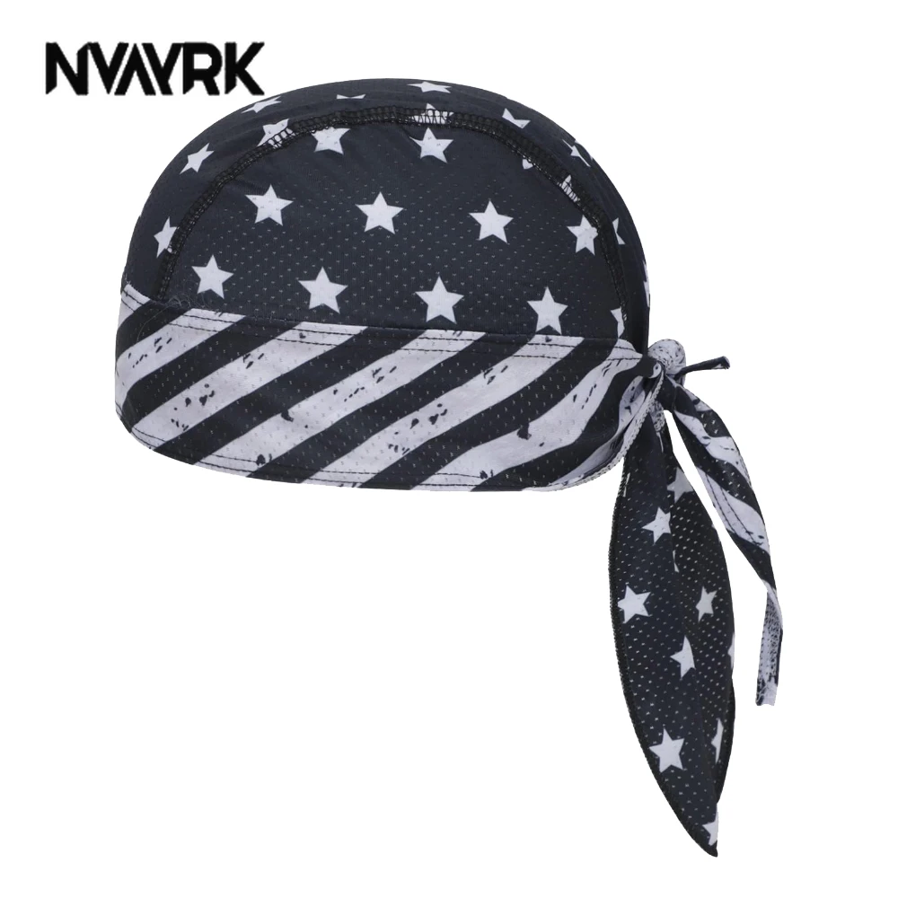 Men Cycling Skull Cap Helmet Liner Head Wrap UV Protection