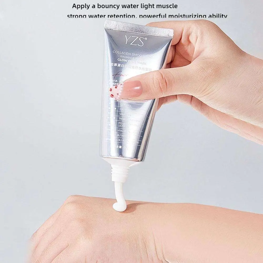 Cleansing Shrinking Pores Collagen Wrapping Mask Smooth Facial Skin Care Peel Off Facial Mask Hydrolyzed