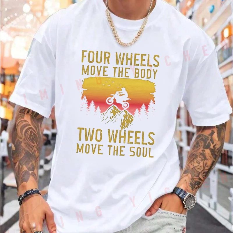 Greenink Dirt Bike Motocross Biker 티셔츠 Moto Riders 여름 남성 패션 캐주얼 O 넥 탑 티 2026