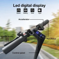 Trottinette électrique Wildstride, moteur 350W, pneus alvéolés 8,5 pouces, modes multi-vitesses, batterie 36V/7,8Ah, pour cadeau, contrôle par application intelligente, design pliable, charge 120 kg, trottinette électrique adulte WI2 4
