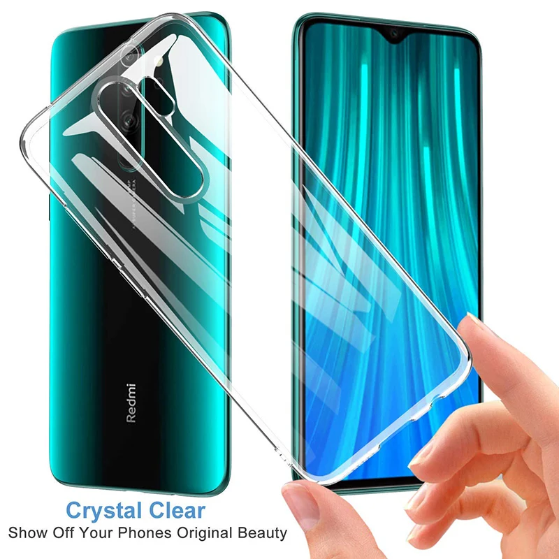 Clear Shockproof Phone Case For Xiaomi Redmi 8 8a Note8 Pro