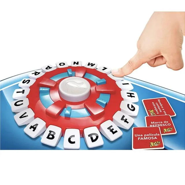 Jeu de société Basta Spanish Word, jeu de vocabulaire avec lettres rapide pour les nuits de jeux en famille, apprentissage en classe ​ 5