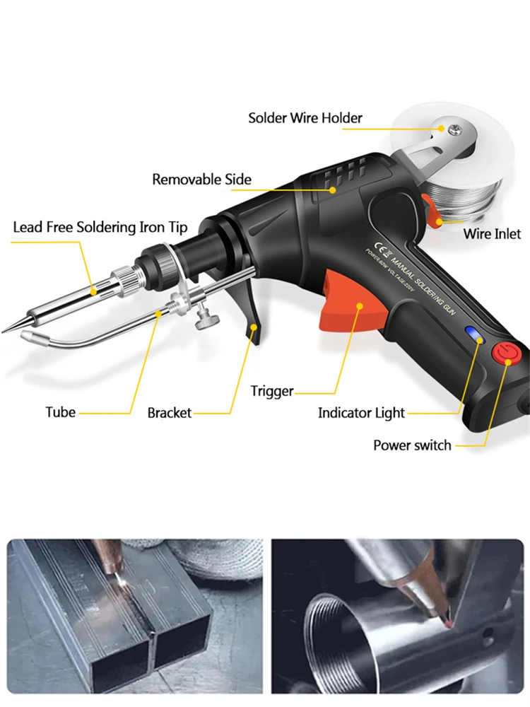 Multi-Function Soldering Iron Soldering Gun Set Hand-Held Iron Welder ...