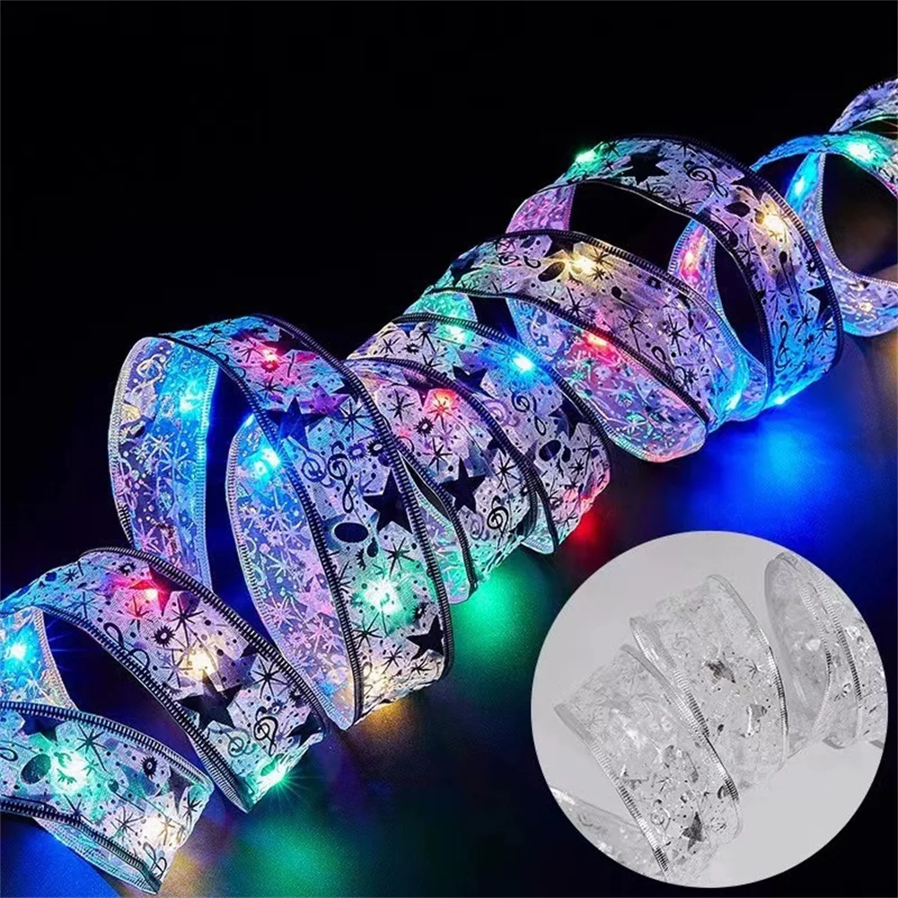 Lighted Christmas Ribbon 3