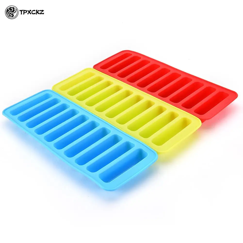1pcs Kitchen Gadgets Silicone Ice Cube Tray Mold Ice Mould Fits For Water Bottle Cream Chocolate Mold Tools High Quality