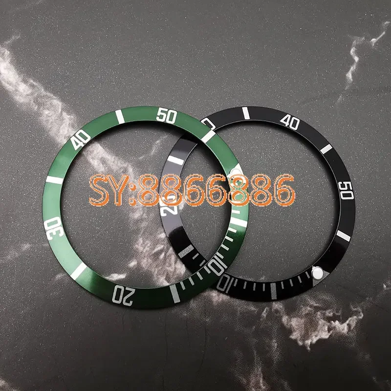 Inserto Lunetta In Alluminio Per Rlx Submariner 16610, Parti Dell'Orologio