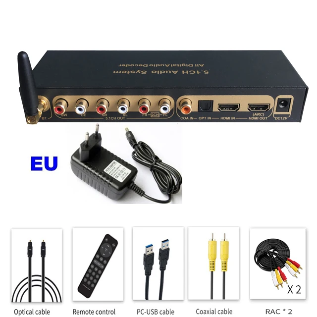 4k Hdmi To Hdmi Audio Extractor Dts Dolby Digital Audio 5.1