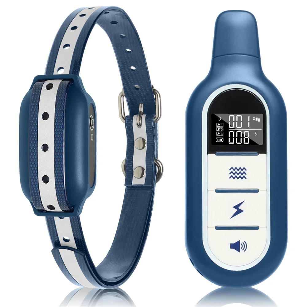 Dog Training Collar Remote Control Bark Stop 3 Modes Beep Vibration Static Waterproof 3300 Feet Rechargeable For All Dogs_voghion.com