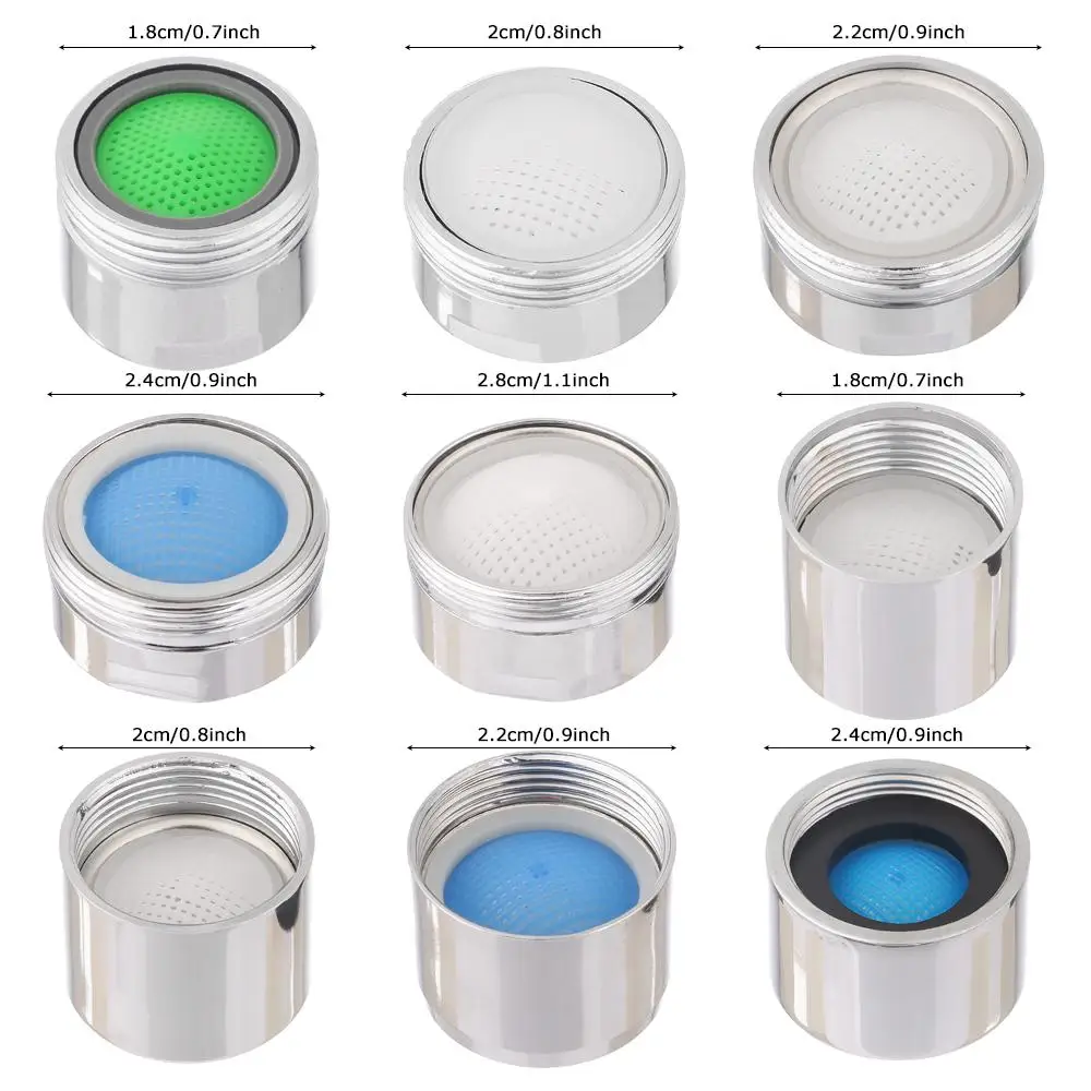 Faucet Aerator 18/20/22/24/28mm Male Female Water Saving Filter Nozzle Faucet Accessories Bathroom Kitchen Home Improvement