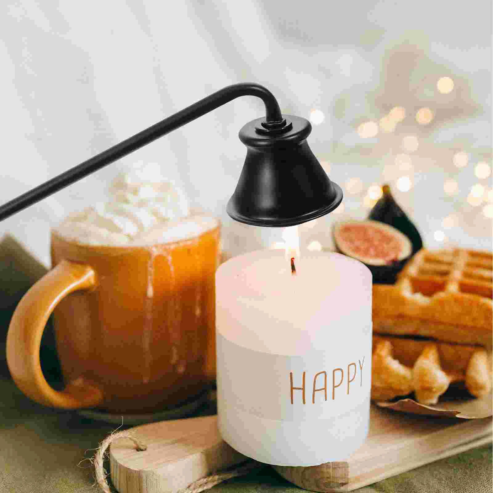 Black Extinguisher Lightweight Snuffer Cap Stopper Wick Cover Flame Snuffer Accessories Home Decor Gift For Lovers