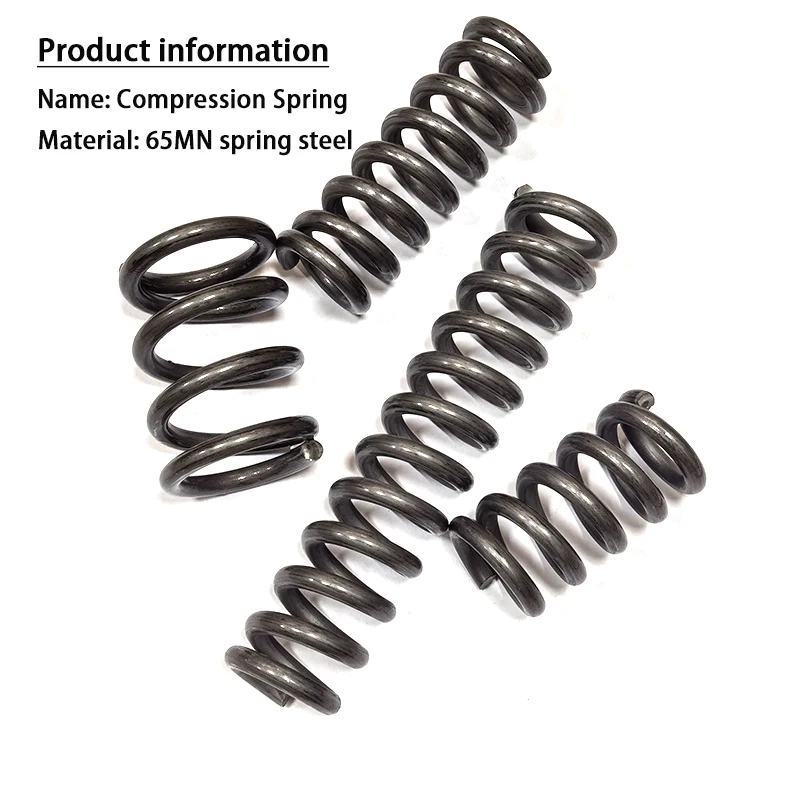 Strong Spring Steel Pressure Compression Spring, 4.0mm Wire Diameter, Customizable Dimensions
