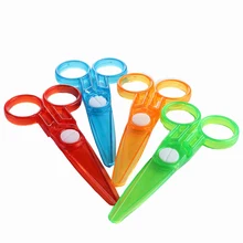 

Children Handmade DIY Paper Cut Plastic Scissors Small Portable Cartoons Cute Kids Safety Scissors Student Artistic Stationery