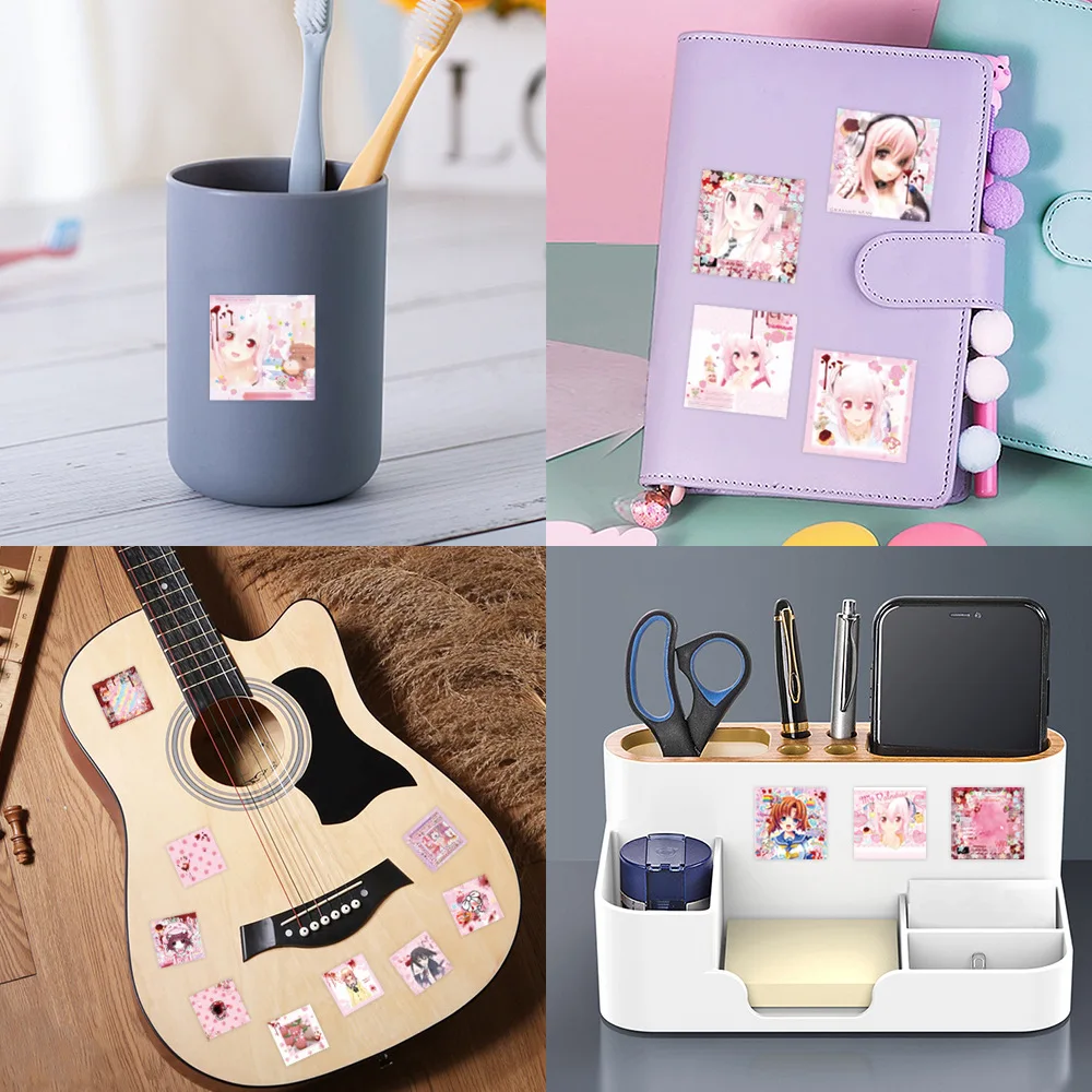 80Pcs 노트북 스크랩북 수하물 기타 헬멧에 대 한 귀여운 Cutecore 스티커 데칼 DIY 낙서 미적 스티커
