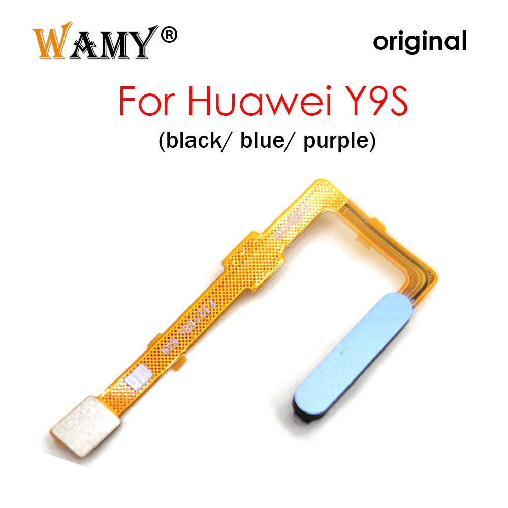 

Original New Home Button Fingerprint Sensor Return Power On Off Flex Cable for Huawei Y9S