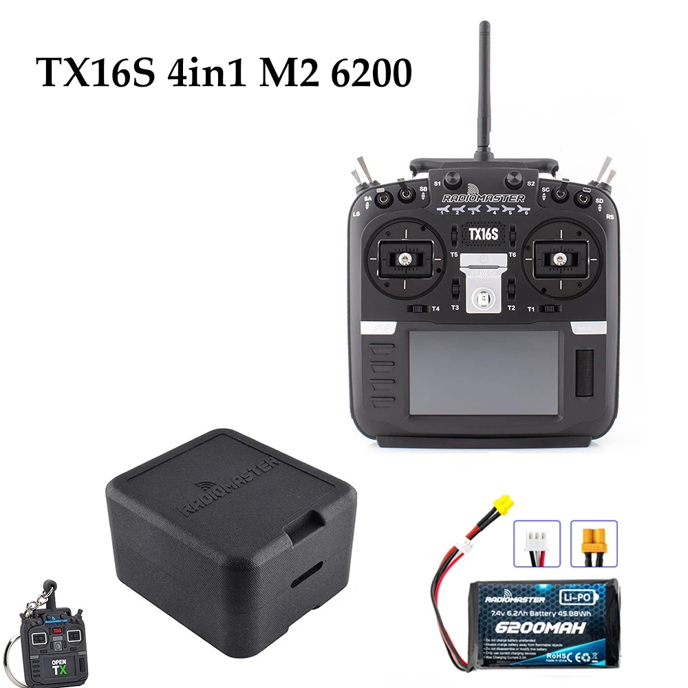 RadioMaster TX16S MKII V4.0 16CH 2.4 グラムホールジンバル ELRS