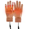 Touch Screen Electric Heated Hand Warmer Non-Slip USB Rechargeable Heated Motorcycle Gloves 2 Finger Heated Gloves for Women Men 4