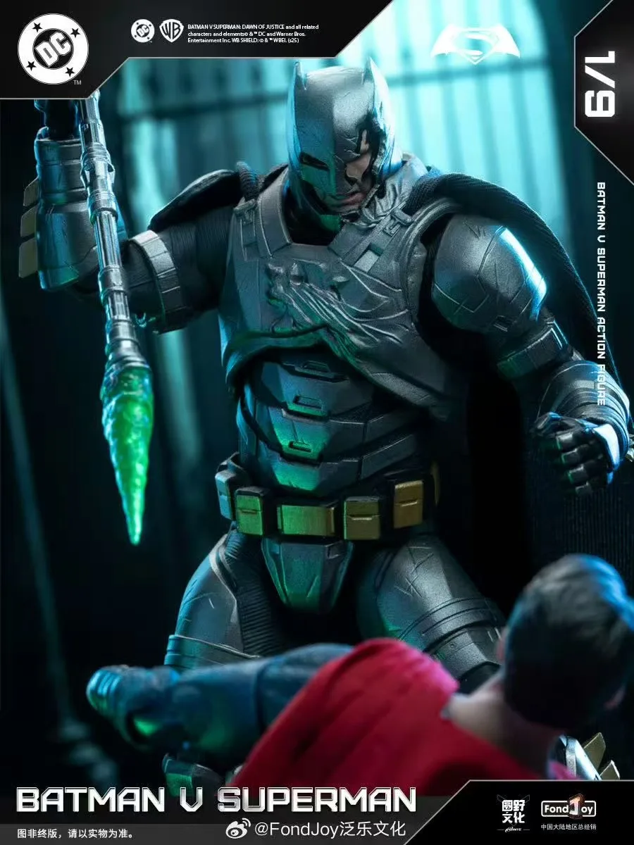 NEW Original Fondjoy BVS Armored Batman Battle Damaged Superman