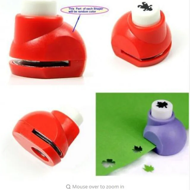 1pcs Kids toys Stamps Handmade Materials Small Embossing Device Children Card Production Flower Punching Device DIY Toy 5