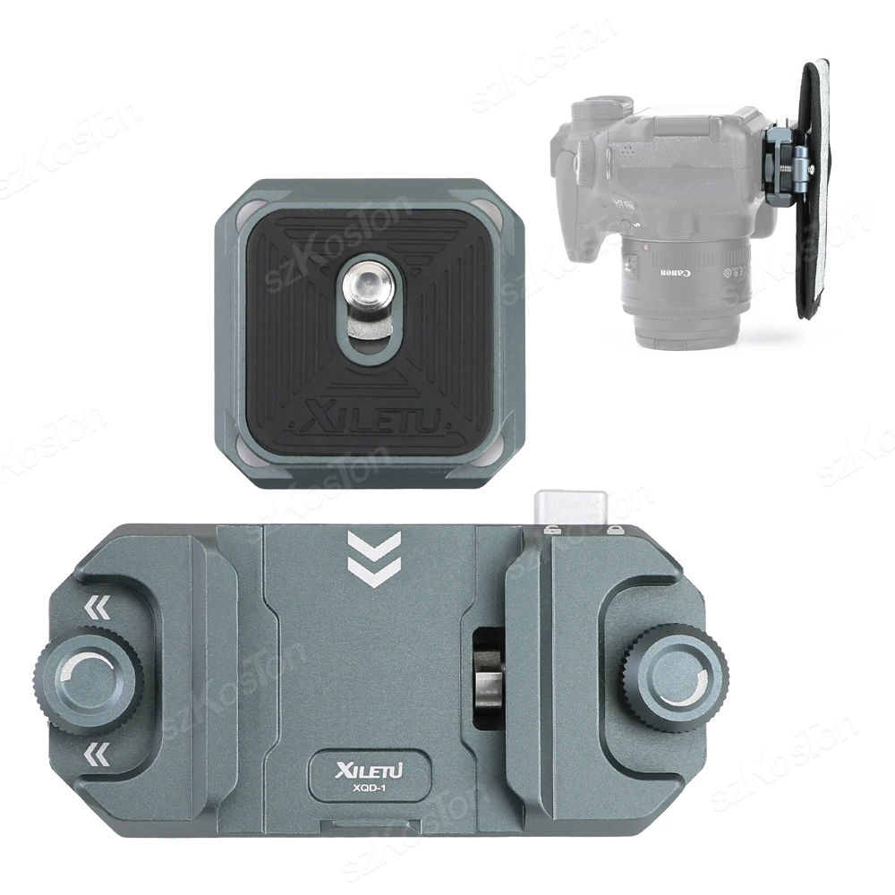 

Универсальный быстросъемный зажим для SLR-камеры быстросъемный переключатель для штатива адаптер для установки слайдера Зажим для камеры подходит для использования вне помещения