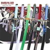 31.5＂/ 80CM Anime Bleach Katana Swords Bamboo Blade Zangetsu Toy Sword Kurosaki Ichigo Ninja Blade Cosplay Prop Wooden Anime 1