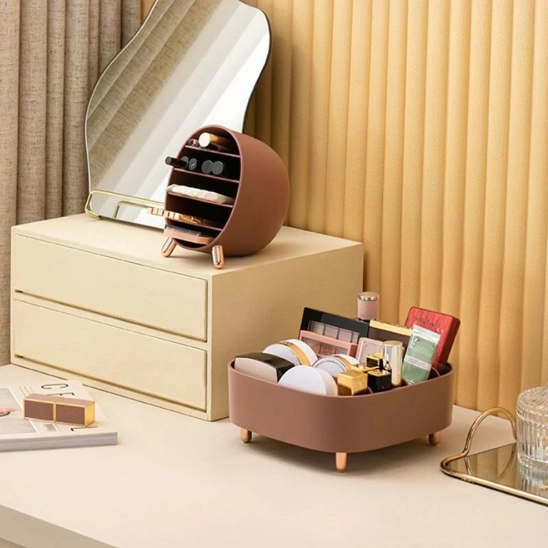 Makeup Organizer Adjustable Storage Box for Eyebrow Pencil Lipstick Eyeliner Powder Perfume Storage Box Display Stand Holder 4