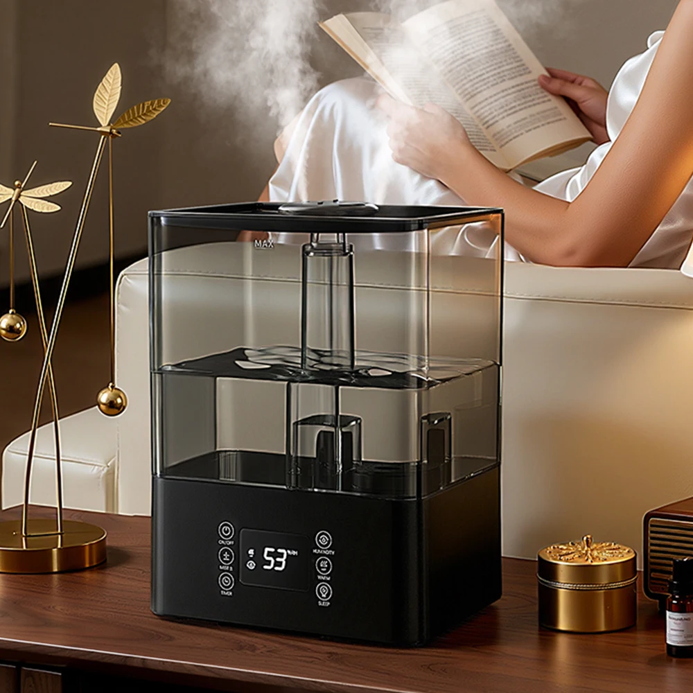 6L Professional Large Capacity Household Silent Air Humidifier Plant Spray Aroma Diffuser Ultrasonic Water Mist Diffuser 1