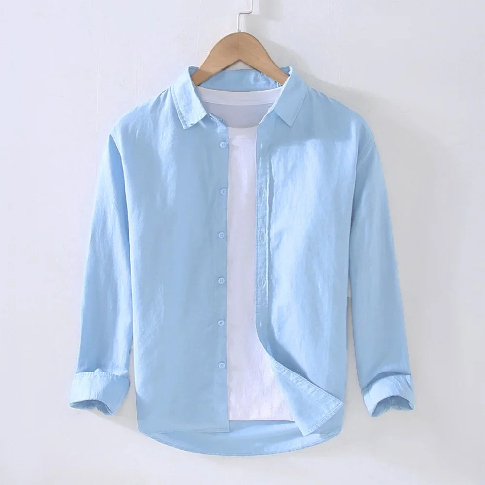 Casual Turn Down Collar Shirt View