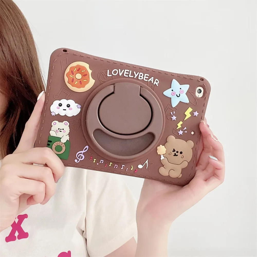 Capa para Tablet Silicon Cartoon Infantil Capa Samsung Galaxy Tab a8 Sm-x200 X205 a 8.02023 Sm-t290 a 10.12023 Sm-t510 Sm-t515 - Imagem 3