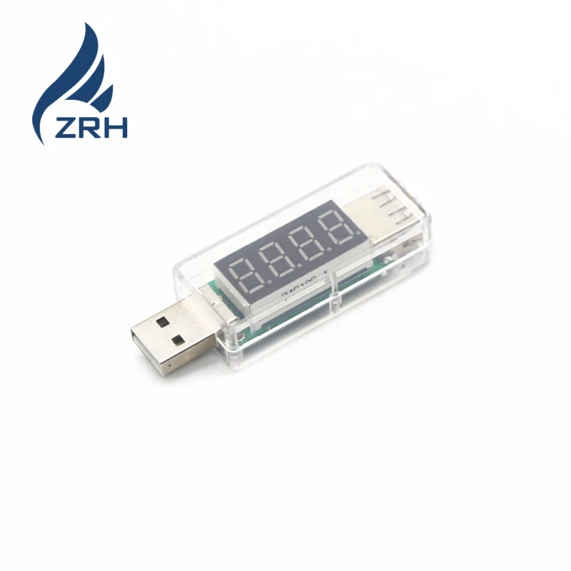 WhiteStraightUSBChargingCurrentVoltageTesterDetectorUSB