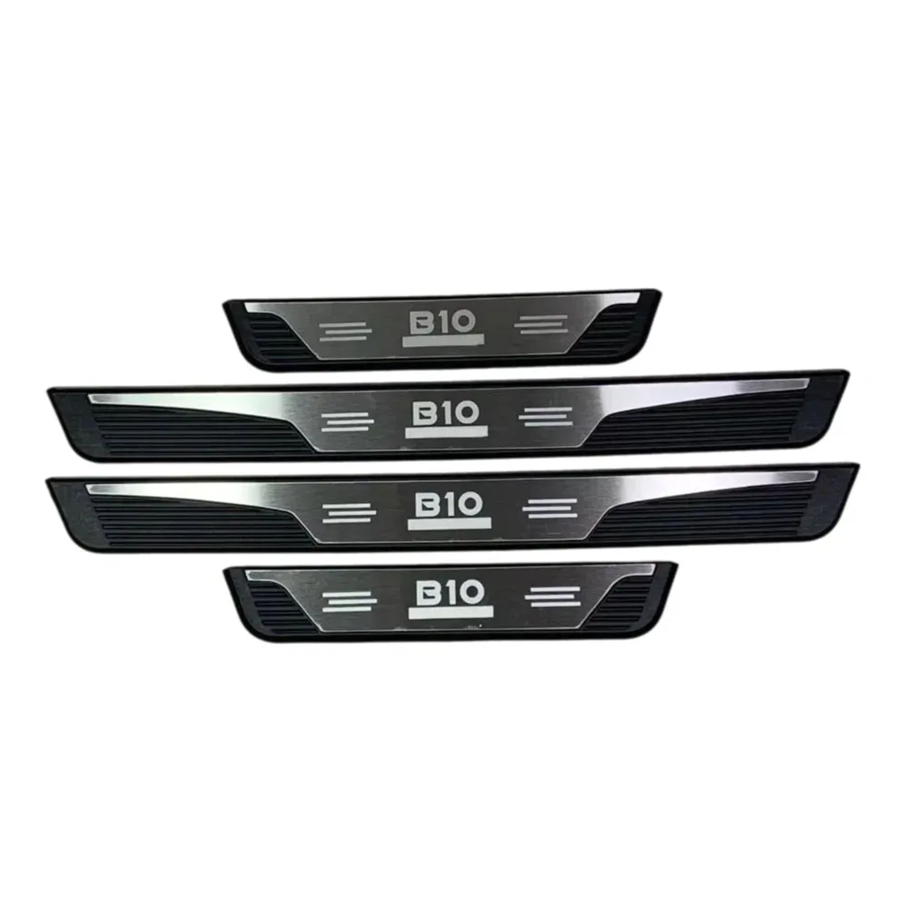 For Leapmotor B10 2025 2026 Car Door Sill Trim Protection Accessories Threshold Decorative Pedal External Styling Stickers 5