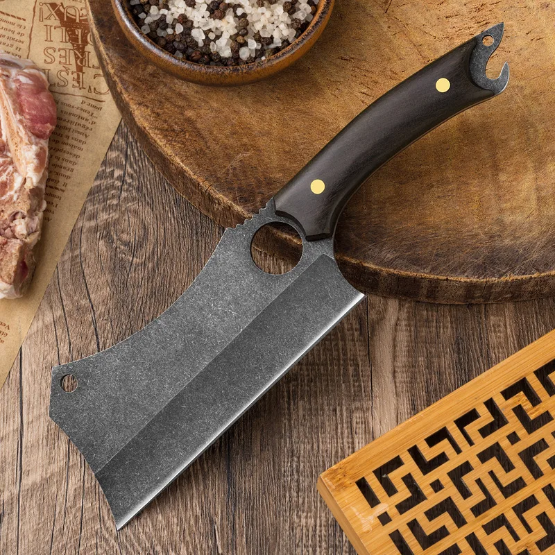

XITUO Forged Knives Boning Knife Handmade Meat Cleaver Knife High Carbon Steel Butcher Knives with Sheath Japanese Chef Knife