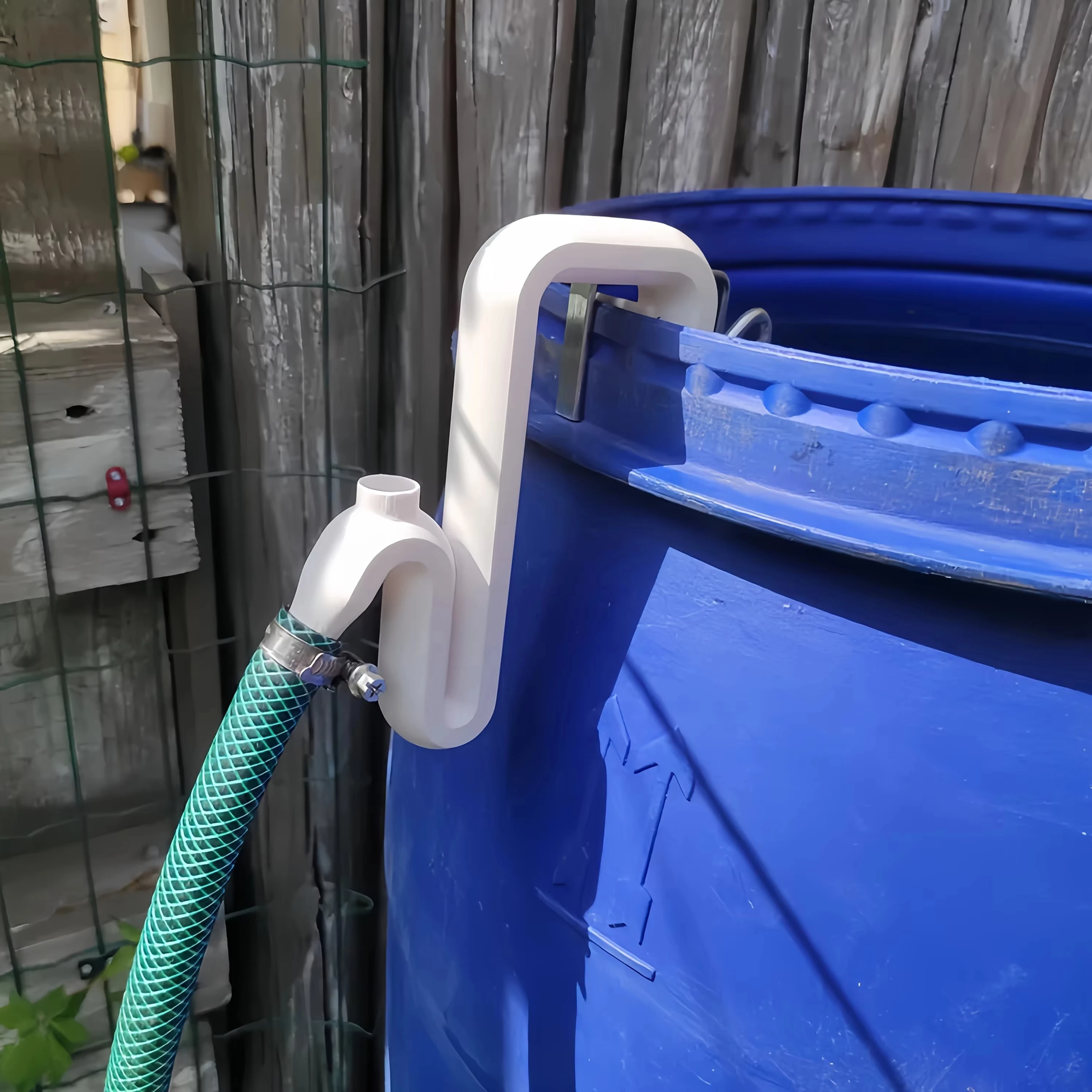 Rainwater Transfer Overflow Kit- Self-Priming Siphon Hose Set, Easy Automatic Drainage and Filling- Emergency Flood Prevention