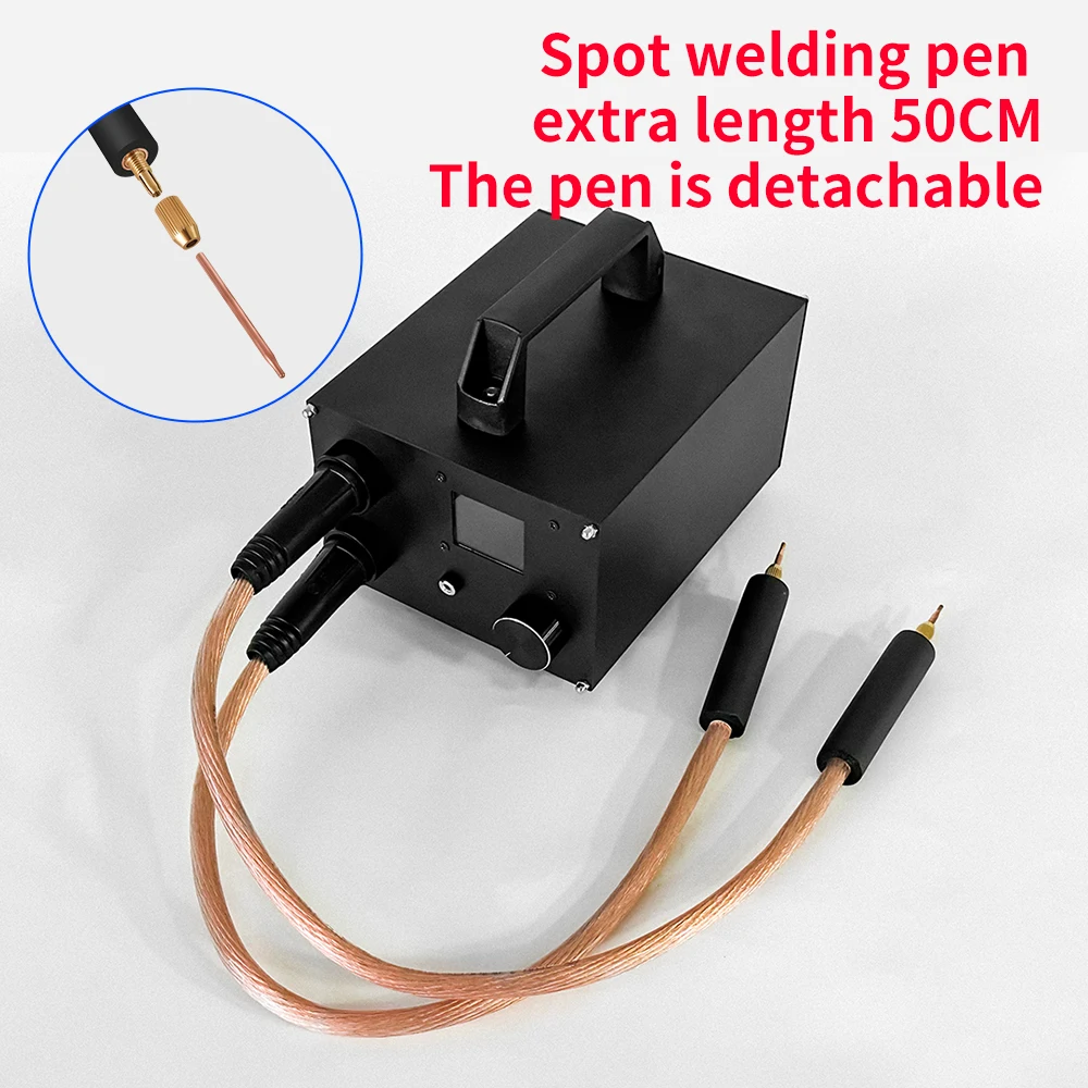 DIY Energy Storage Mini Touch Welder Six Speed Adjustment Spot Welding Battery Machine Tool Kit Handheld for 18650 Battery 4