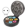 Electric Mini Donut Cakes Maker Machine Non-Stick Coated Breakfast Snacks Desserts Kitchen Appliance EU Plug 6