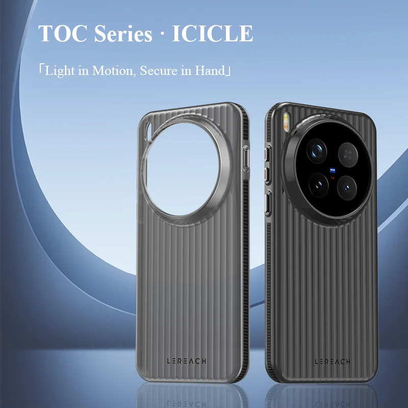 LeReach ICICLE Transparent PC Hard Phone Case