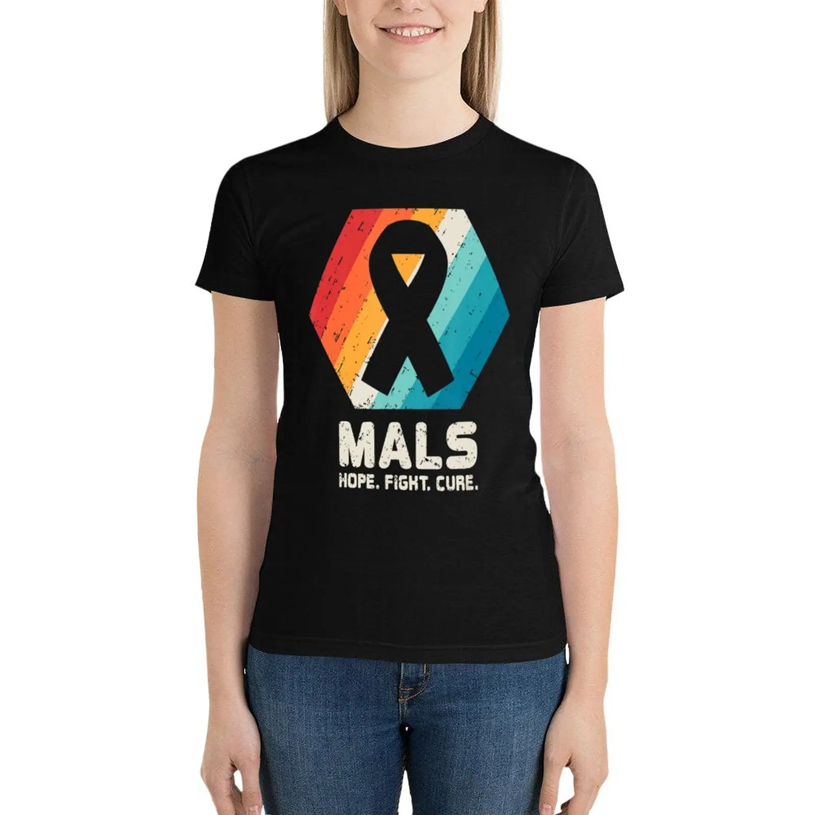 

Median Arcuate Ligament Syndrome Mals T-Shirt cute clothes kawaii clothes plain t shirts for Women