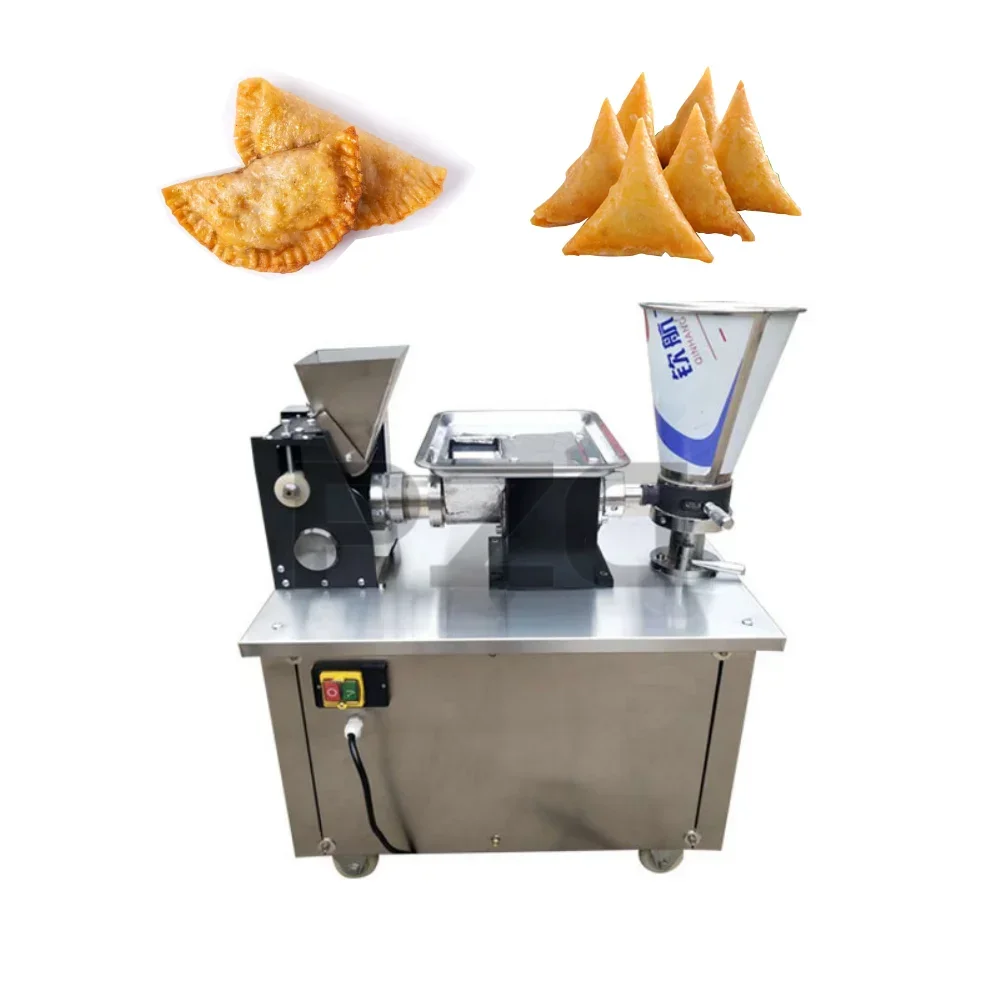 

Mould Customized Automatic Samosa Making Machine Dumpling Empanada Patty Machine Grain Product Making Machine For Usa Restaurant