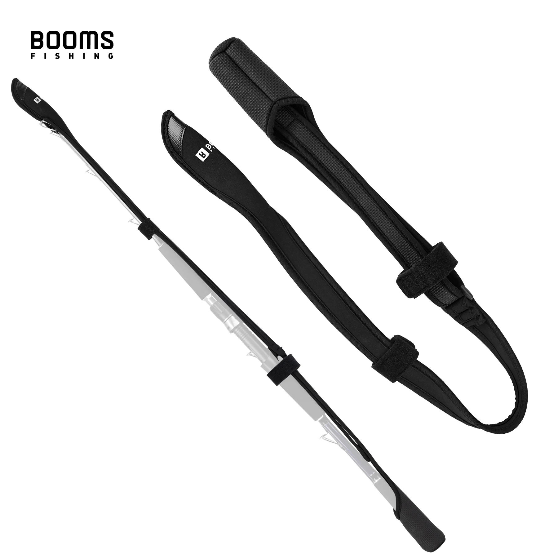 Ausleger Angeln RS6 Stange Schutzhülle Fall Fliegen Angelruten Abdeckung Pole Tasche Halter Gürtel Straps Wrap Tragbare Werkzeuge Zubehör – Detail 10