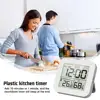 Waterproof Digital Bathroom Clock Shower Timer With Alarm Clocks For Cooking Shower Makeup Timer Function New Backlight Clocks 1